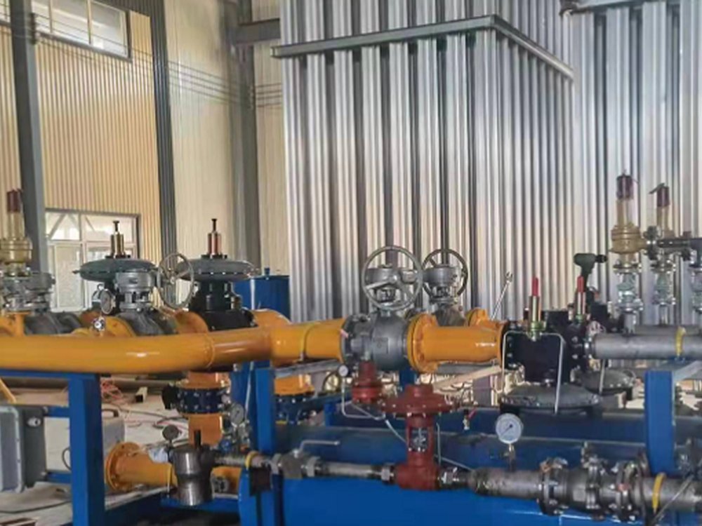 Gas processing skid & manifold